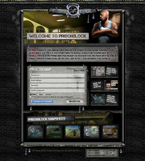 Design de Page d'Accueil par Gabriel Taudor