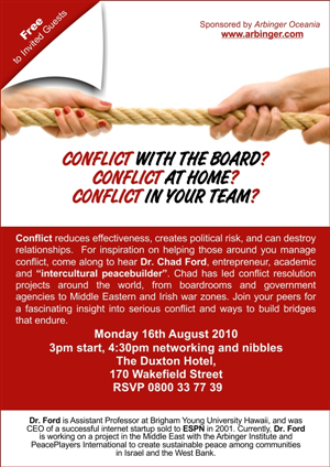Invitation for Executives