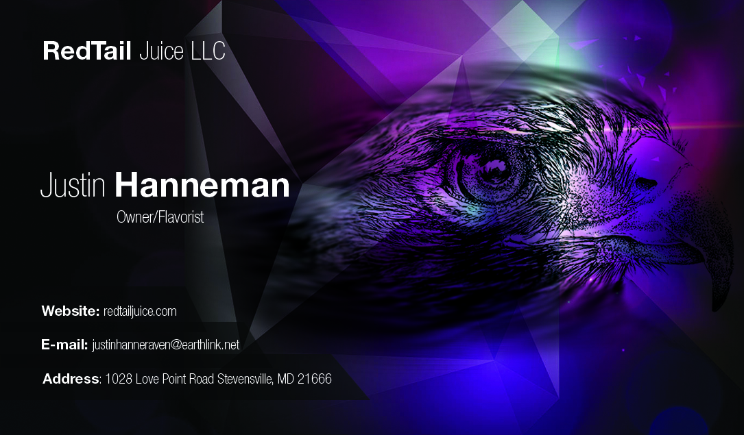 Business Card Design by Berdila Florin for RedTail Juice LLC | Design #3289207