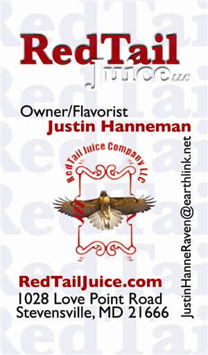 Design de Carte de Visite par jason torres pour RedTail Juice LLC | Design : #3271414