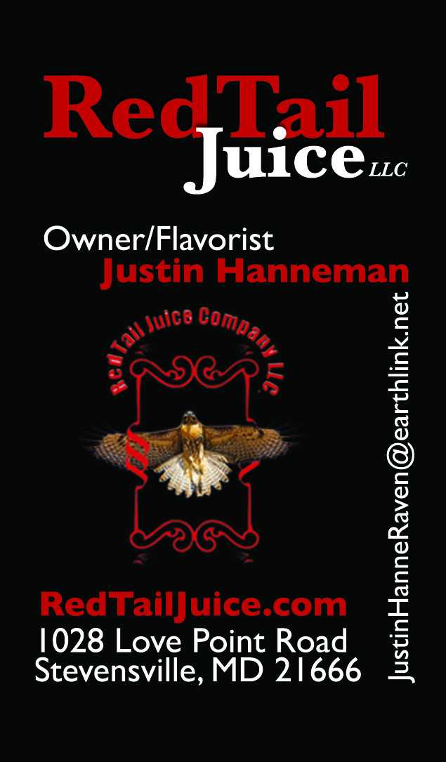 Visitenkarten-Design von jason torres für RedTail Juice LLC | Design #3271419
