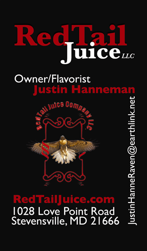 Design de Carte de Visite par jason torres pour RedTail Juice LLC | Design : #3271419