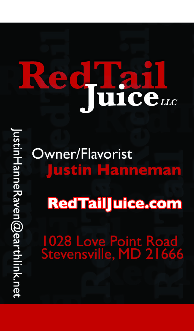 Design de Carte de Visite par jason torres pour RedTail Juice LLC | Design #3271423