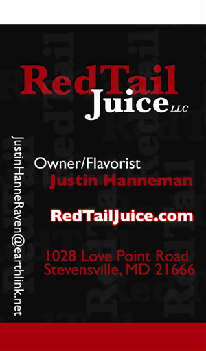 Design de Carte de Visite par jason torres pour RedTail Juice LLC | Design : #3271423