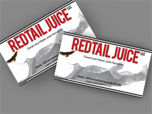 Business Card Design by SimarVFX for RedTail Juice LLC | Design #3257116
