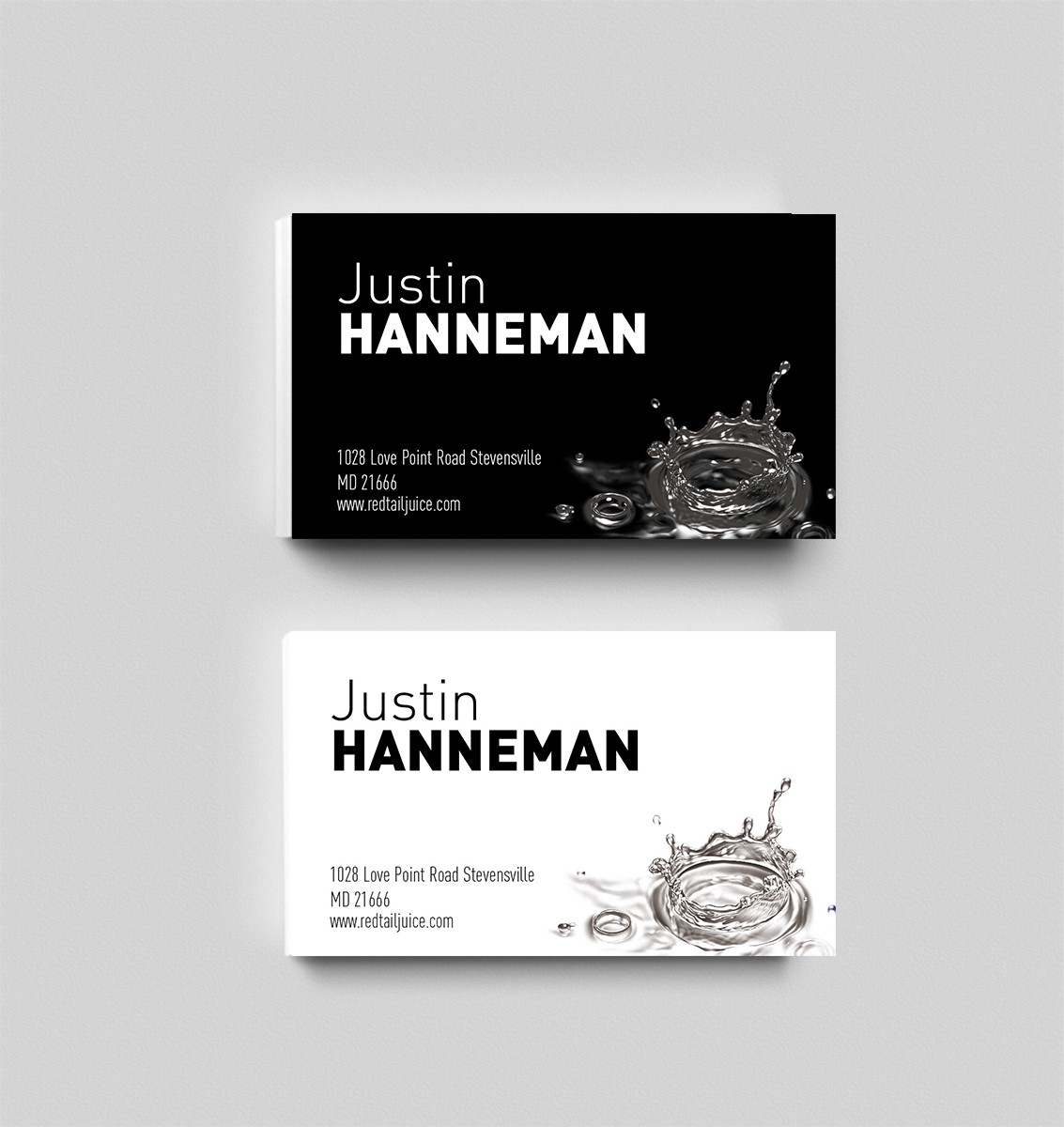 Business Card Design by Svetlin Angelov for RedTail Juice LLC | Design #3268010