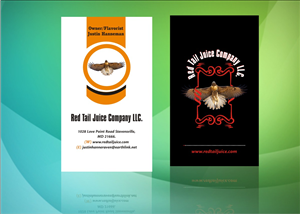 Business Card Design by Anil for RedTail Juice LLC | Design #3283939