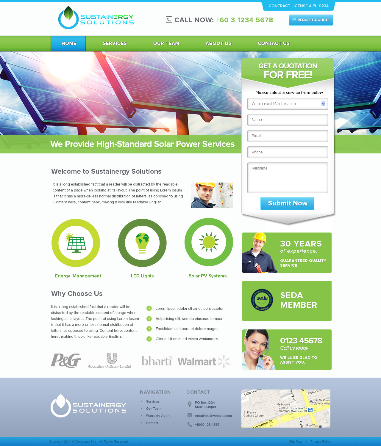 WordPress-Design von Emmanuel für Sustainergy Solutions | Design #3266552