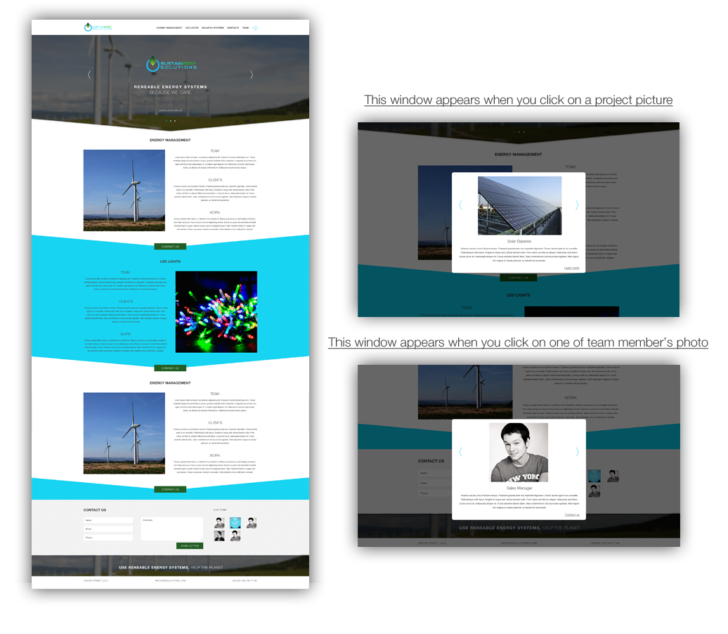 Wordpress Design by evil_kelt for Sustainergy Solutions | Design #3265510