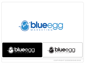 Logo Design by Suzie Q - Q13Designs.com for Blue Egg | Design: #940924