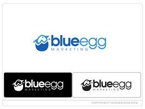 Logo Design by Suzie Q - Q13Designs.com for Blue Egg | Design: #941098