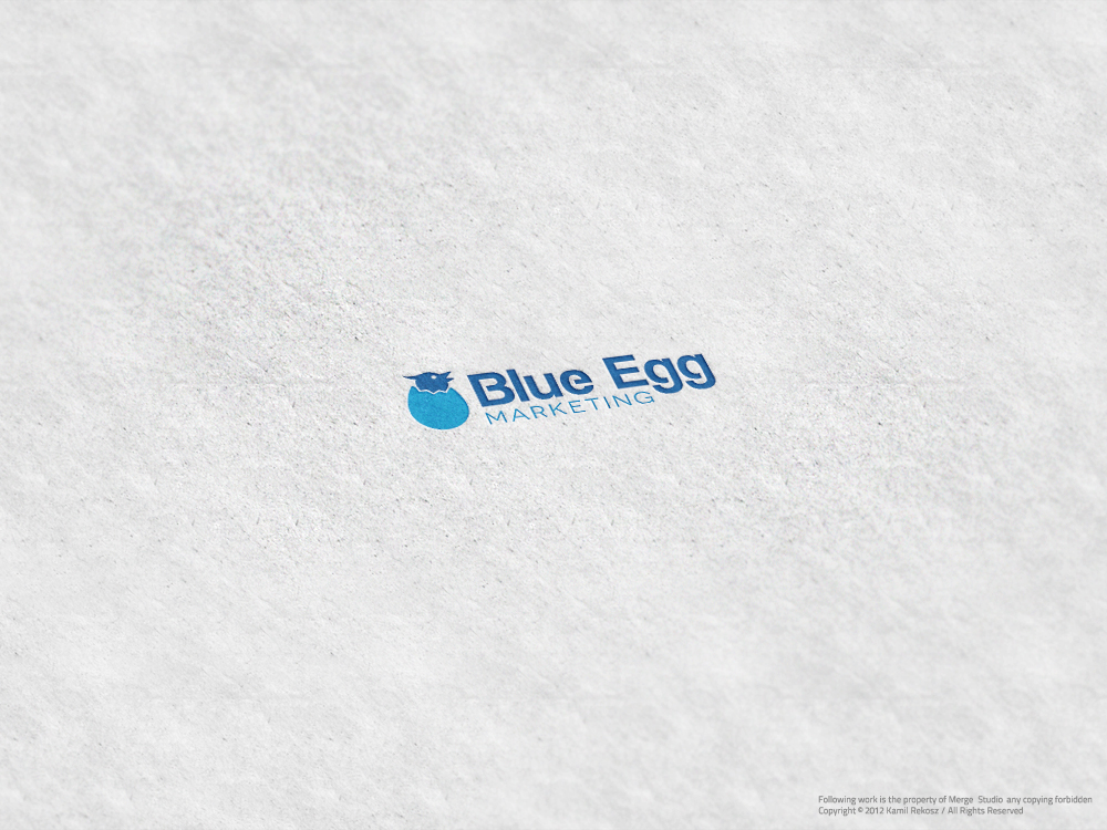 Logo Design by MergeStudio for Blue Egg | Design #918292