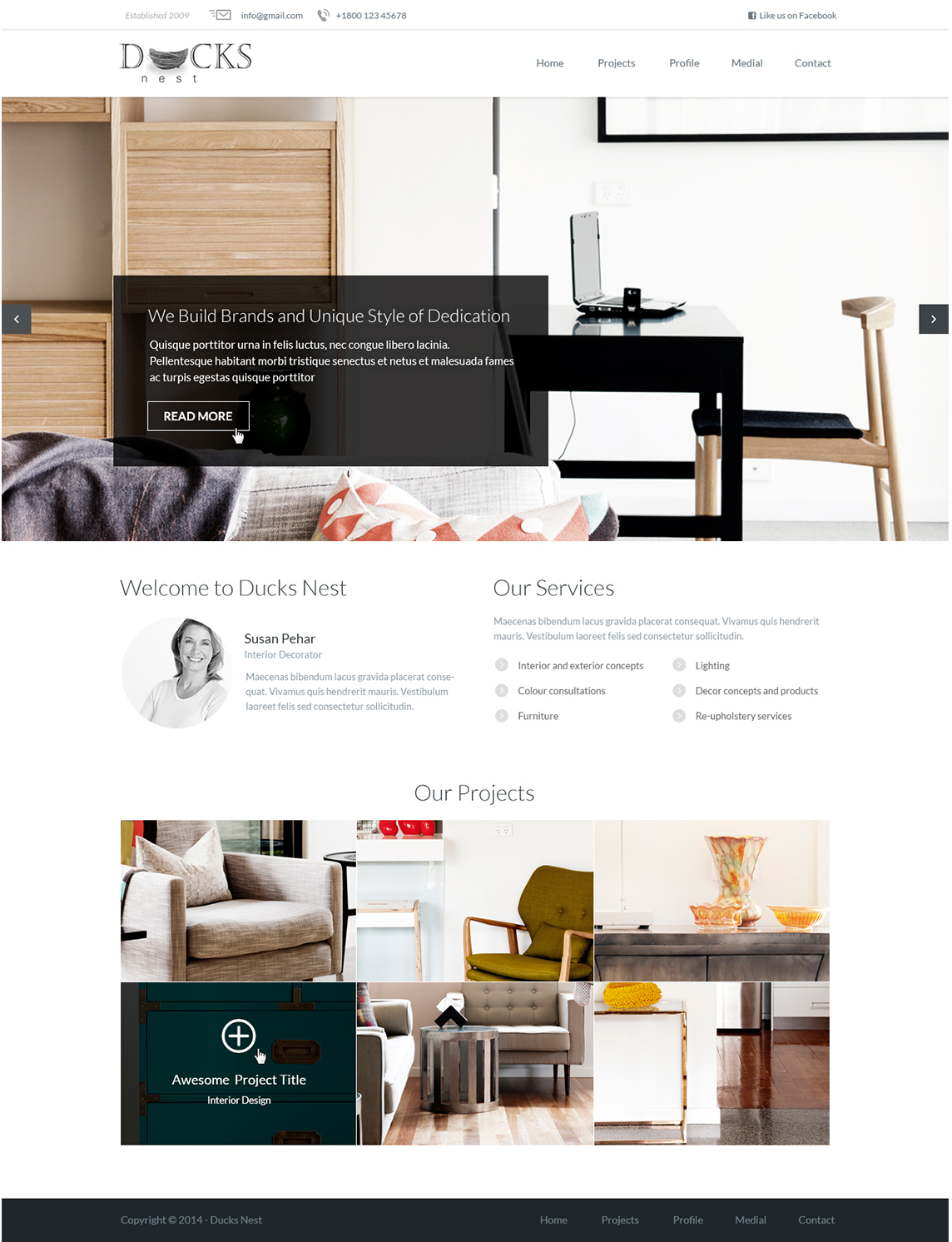 Web Design par Emmanuel pour ce projet | Design #3344459