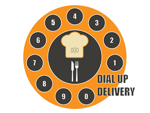 Logo Design by netbill00 for Dial-up Delivery | Design: #1211636