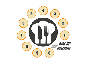 Logo Design by netbill00 for Dial-up Delivery | Design: #1211920