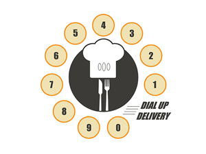 Logo Design by netbill00 for Dial-up Delivery | Design: #1211921