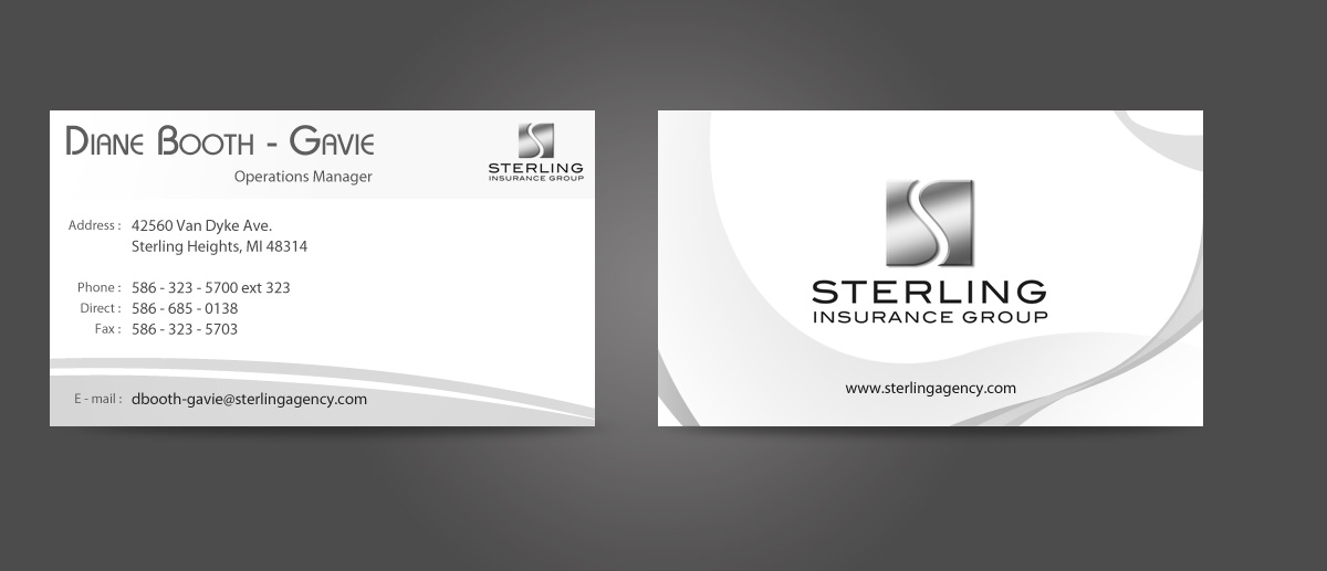 Business Card Design by pb for this project | Design #802403
