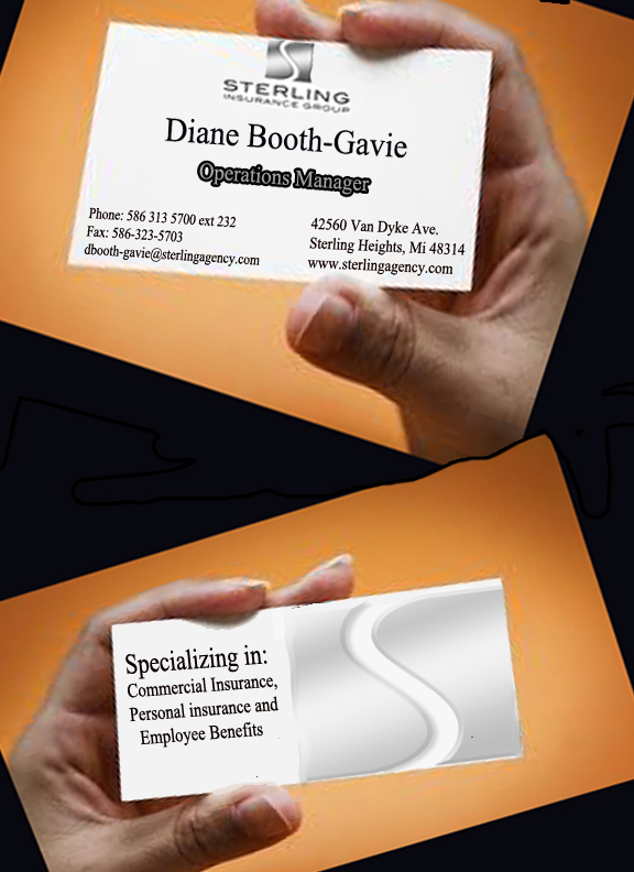 Business Card Design by Alexandra for this project | Design #814622