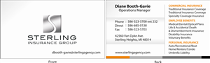 Business Card Design by kabbir