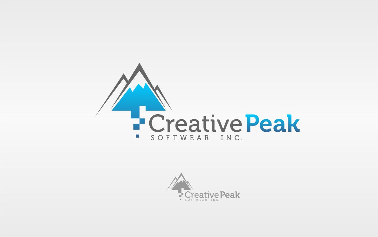 Logo Design by hit for Creative Peak Software, Inc. | Design #76768