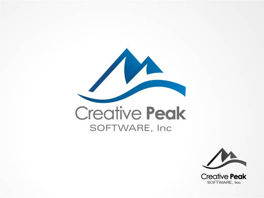 Logo-Design von Elisha Leo für Creative Peak Software, Inc. | Design: #78083