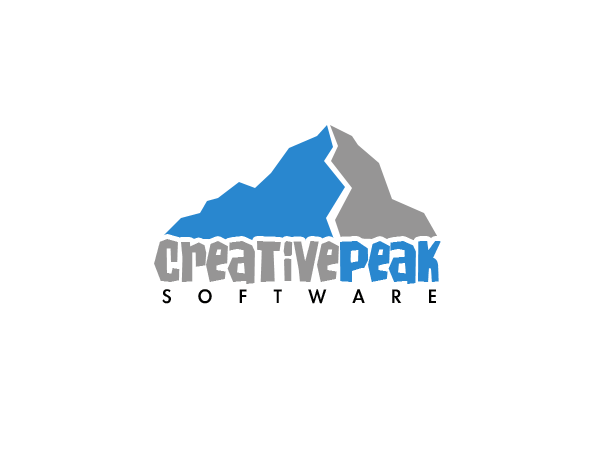 Logo Design by pixeljuice for Creative Peak Software, Inc. | Design #74580