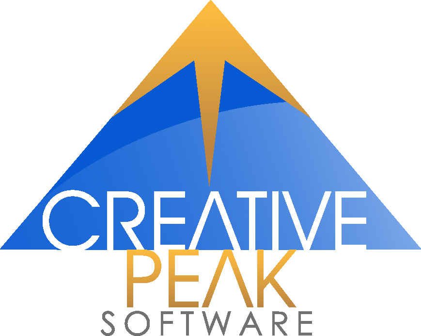 Logo Design by Perkins Design Studio for Creative Peak Software, Inc. | Design #74363