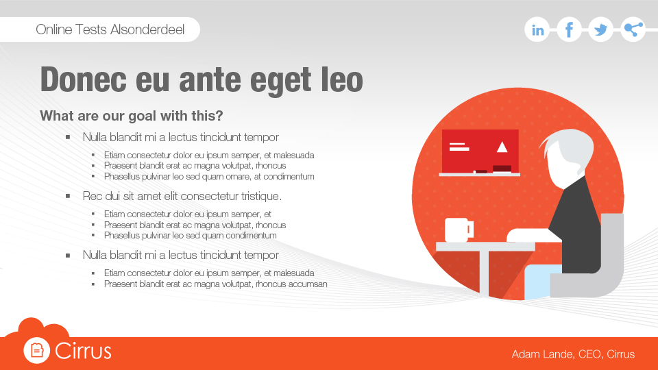 Design de PowerPoint par Ayzeek pour Cirrus BV | Design #3324549