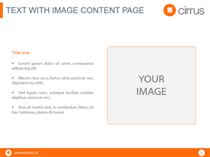 Diseño de PowerPoint por moreslides para Cirrus BV | Diseño: #3312055