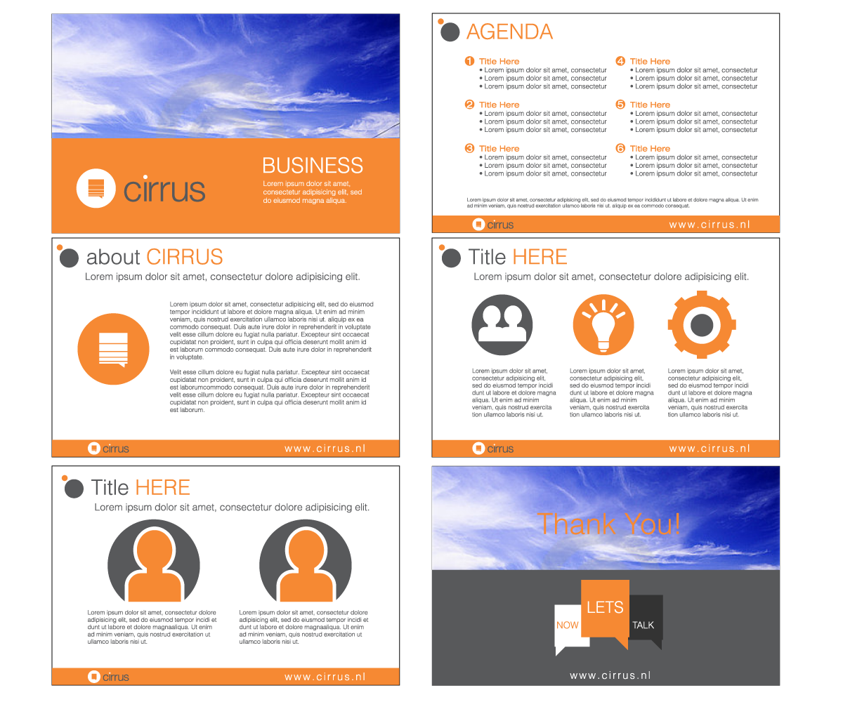 PowerPoint Design by GliderGraphx for Cirrus BV | Design #3278331