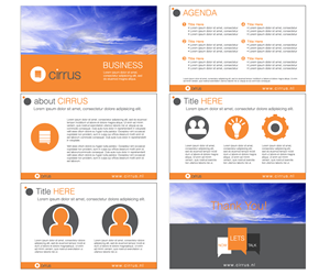 Diseño de PowerPoint por GliderGraphx para Cirrus BV | Diseño: #3278331