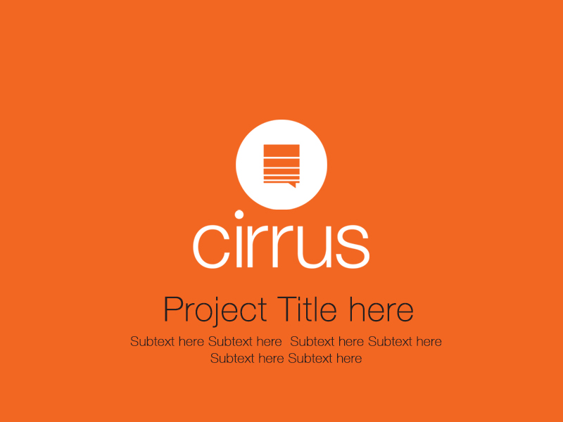 PowerPoint Design by Best Design Hub for Cirrus BV | Design #3325813