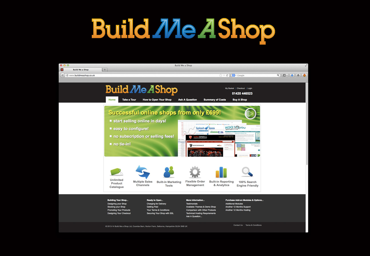 Logo Design by matt.townsley for Build Me a Shop Ltd | Design #3261088