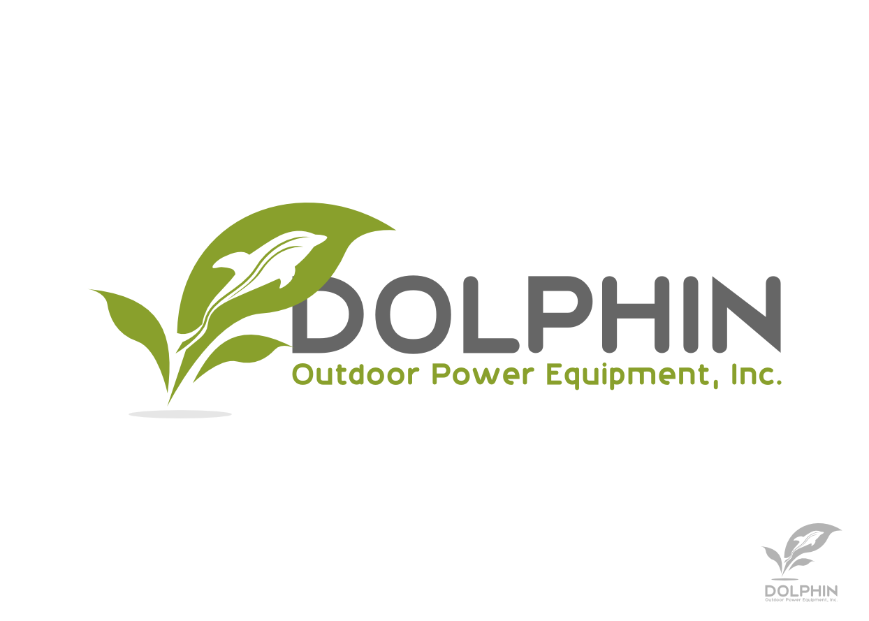 Logo-Design von YOS für Dolphin Outdoor Power Equipment, Inc | Design #808169