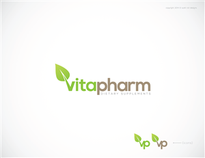 Vitapharm | Diseño de Logo por Sushi Roll Designs