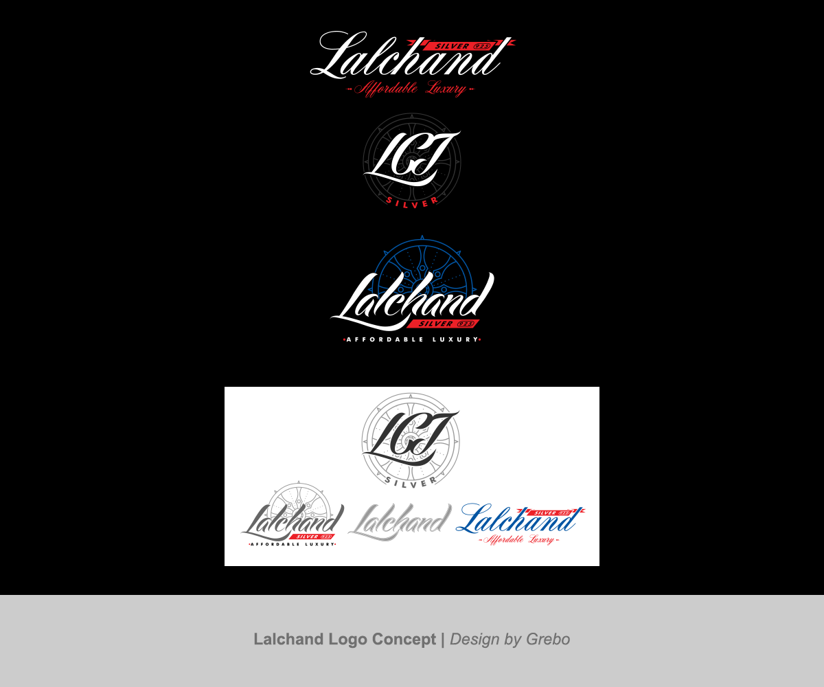 Logo Design by Grebo for LCJ SELECTION | Design #3319828