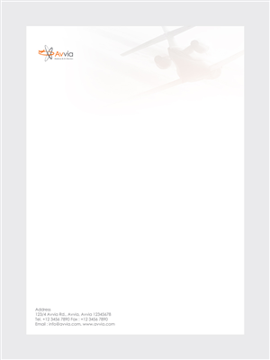 Letterhead Design by GraphicDesignerPhuket