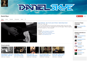 Daniel Skye | Diseño de Logo por john lee huber