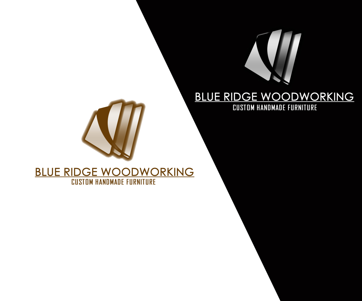 Logo Design by ed Point for Blue Ridge Woodworking | Design #3296910