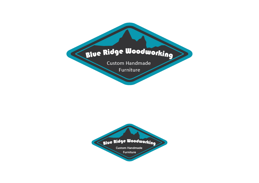 Logo Design by  Ade for Blue Ridge Woodworking | Design #3265889