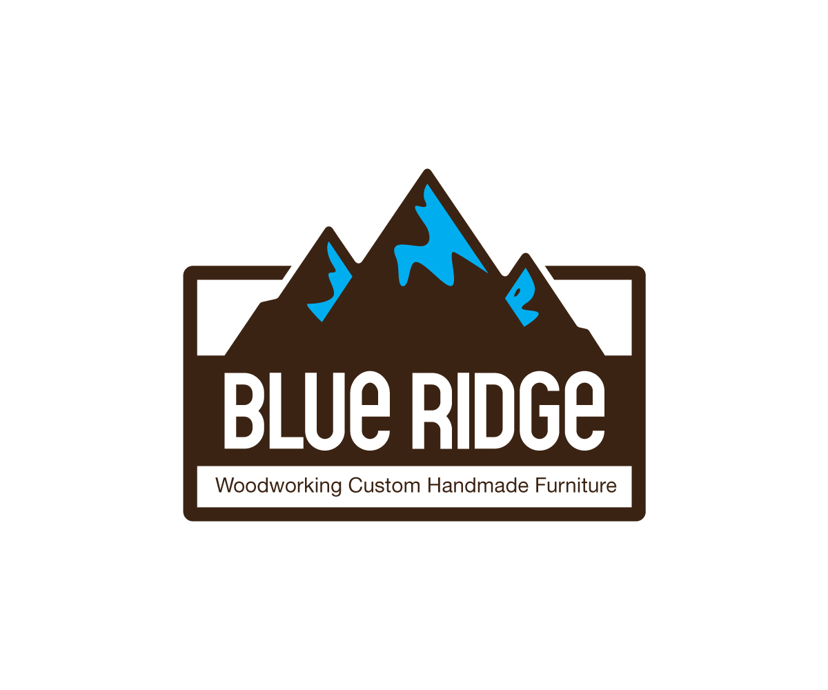 Logo Design by Rafael Martyres for Blue Ridge Woodworking | Design #3266661