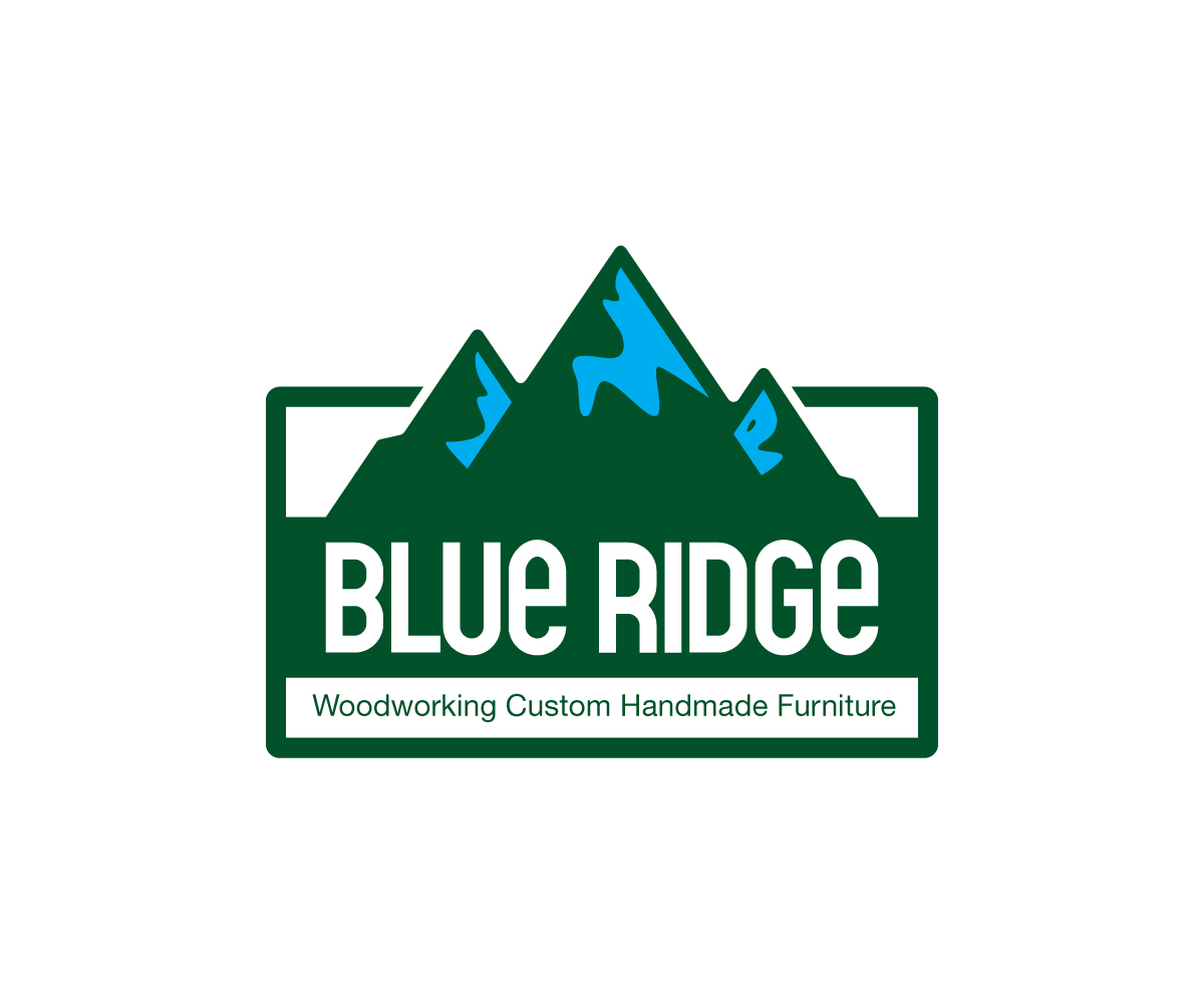 Logo Design by Rafael Martyres for Blue Ridge Woodworking | Design #3266664