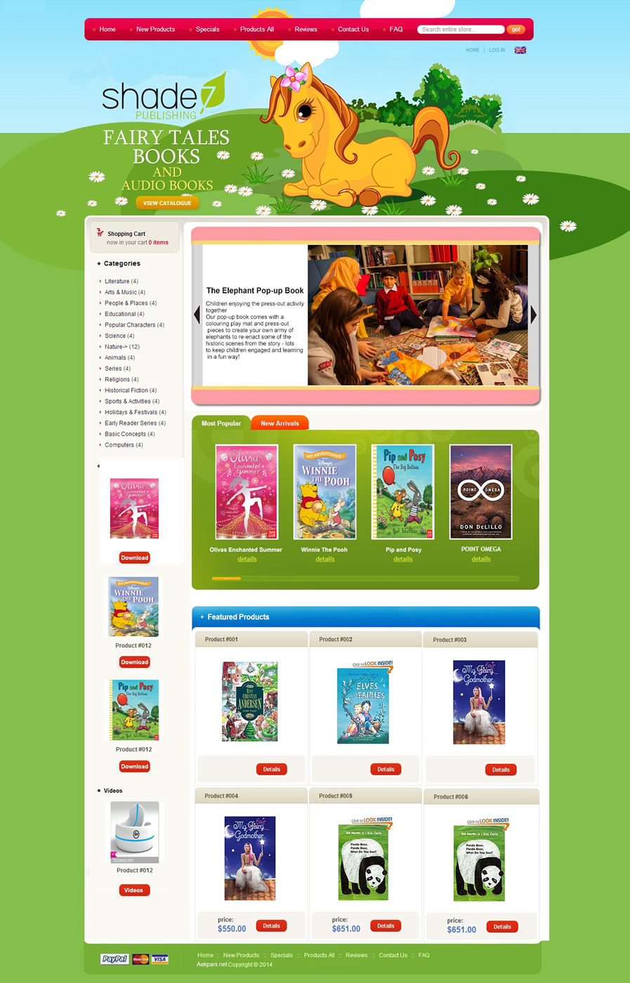 Wordpress Design by Shoaib Abbasi for Shade 7 Limited | Design #3292462