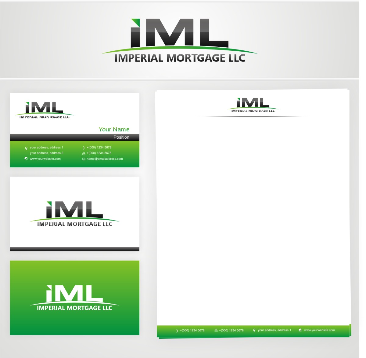 Logo Design by R16 for Imperial Mortgage LLC | Design #3286012