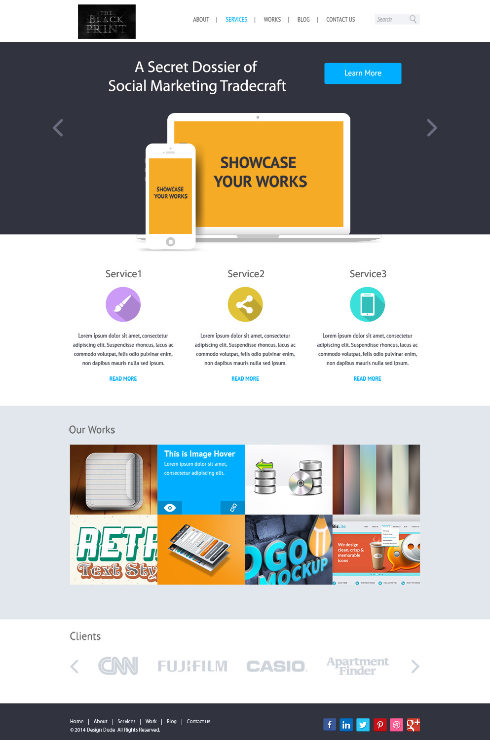 Web Design by Design Dude for DreamState Solutions LLC | Design #3301530