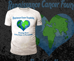 Colorectal Awareness T-Shirt for a hospital event | Diseño de Camiseta por Aurelio III