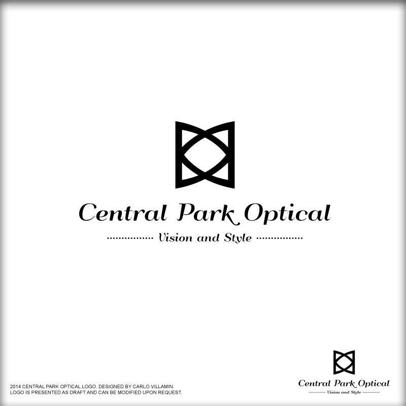 Logo Design by carlomagno for Central Park Optical | Design #3297772