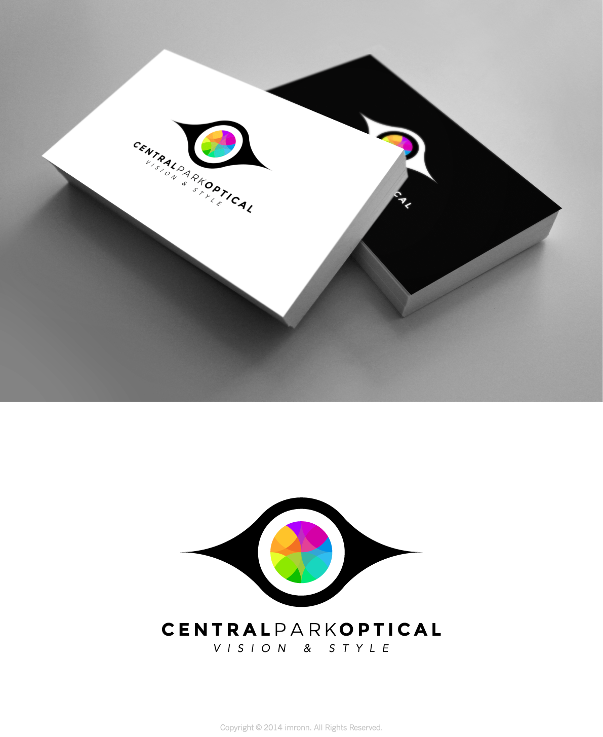 Feminine, Upmarket, Store Logo Design for Central Park Optical Vision