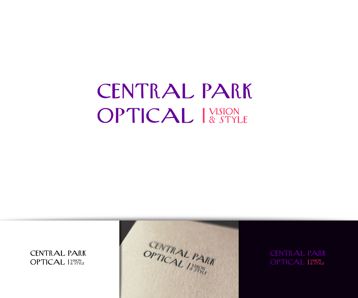 Logo Design by raph for Central Park Optical | Design #3274995