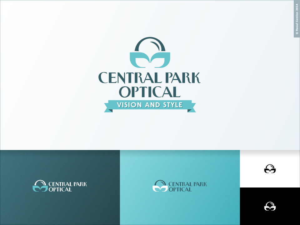 Logo Design by Raoul Camion for Central Park Optical | Design #3313274